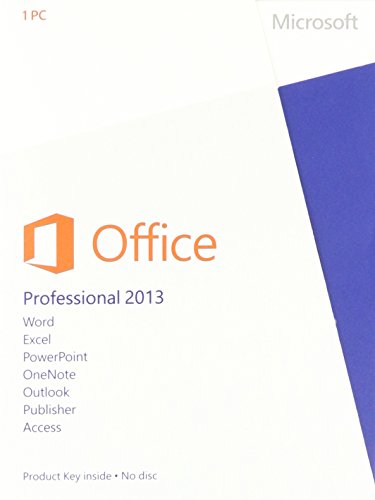 0885370451207 - MICROSOFT OFFICE PROFESSIONAL 2013 FOR PC
