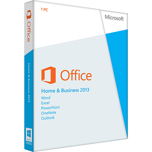 0885370458398 - OFFICE HOME AND BUSINESS MICROSOFT 2013 WORD EXCEL POWERPOINT OUTLOOK E ONENOTE
