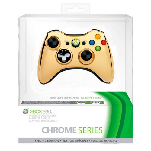 Controle dourado para Xbox 360 chega por US$ 54,99 nos EUA