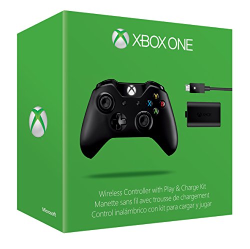 0885370814163 - XBOX ONE WIRELESS CONTROLLER AND PLAY & CHARGE KIT (WITHOUT 3.5 MILLIMETER HEADSET JACK)