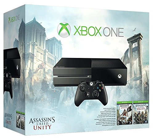 0885370868678 - XBOX ONE 500GB CONSOLE - ASSASSIN'S CREED UNITY BUNDLE
