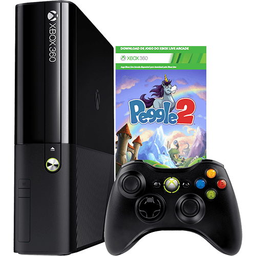 Console Xbox 360 4GB + Controle sem fio + Jogo