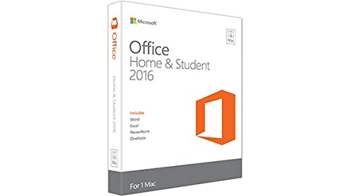 0885370933802 - MICROSOFT OFFICE HOME AND STUDENT 2016 FOR MAC | MAC DOWNLOAD