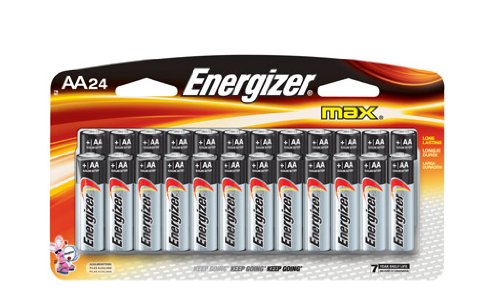 0885376752711 - ENERGIZER MAX ALKALINE AA BATTERY, 24-COUNT