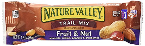 0885376774751 - NATURE VALLEY CHEWY TRAIL MIX FRUIT AND NUT BARS FORTY-EIGHT 1.2 OUNCE BARS