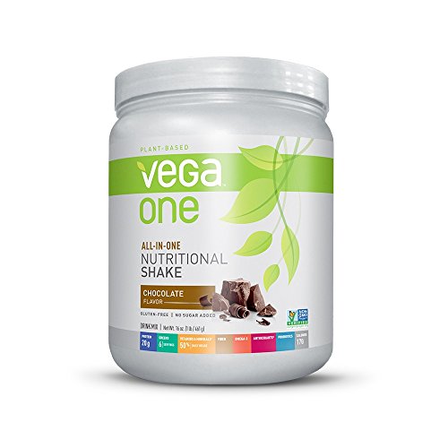 0885376814204 - VEGA ONE ALL-IN-ONE NUTRITIONAL SHAKE, CHOCOLATE, 16 OUNCE