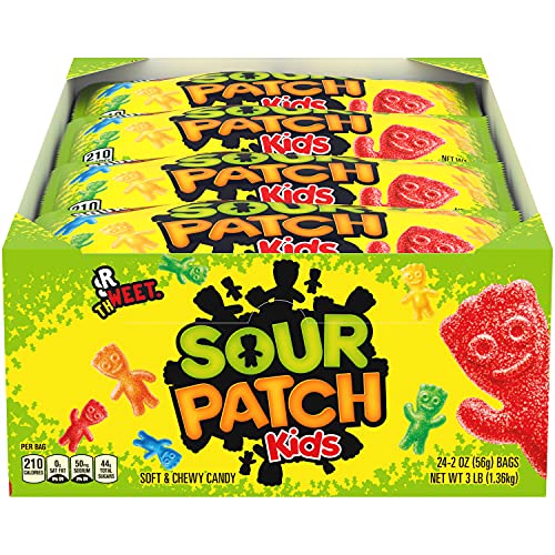 0885376839498 - SOUR PATCH KIDS, 2 OZ BAGS (PACK OF 24)