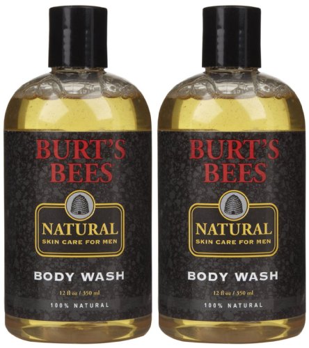 0885376857751 - BURT'S BEES NATURAL SKIN CARE FOR MEN BODY WASH - 12 OZ - 2 PK