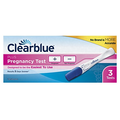 0885376878237 - CLEARBLUE PLUS PREGNANCY TEST, 3 PREGNANCY TESTS
