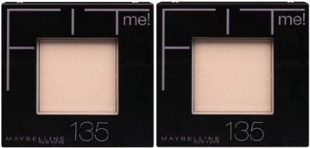 0885377848666 - MAYBELLINE FIT ME PRESSED POWDER CREAMY NATURAL #135 (PACK OF 2)