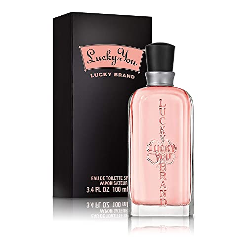 0885377869906 - LUCKY YOU PERFUME FOR WOMEN, EAU DE TOILETTE DAY OR NIGHT SPRAY WITH FRESH FLOWER CITRUS SCENT, 3.4 OZ