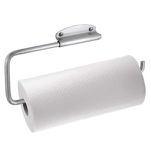 0885389464021 - INTERDESIGN FORMA SWIVEL PAPER TOWEL HOLDER FOR KITCHEN - WALL MOUNT/UNDER CABINET, BRUSHED STAINLESS STEEL