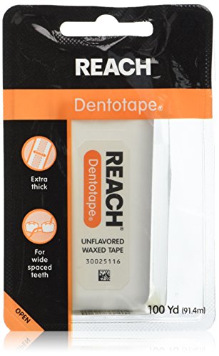 0885391314222 - REACH RIBBON FLOSS, EXTRA WIDE, UNFLAVORED - 100 YD