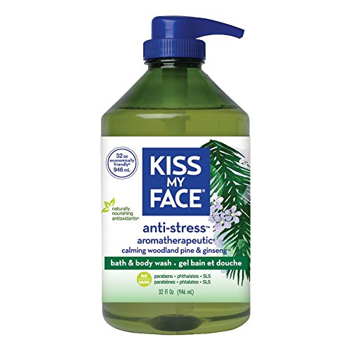 0885392861053 - KISS MY FACE NATURAL BATH AND BODY WASH, ANTI-STRESS AND AROMA-THERAPEUTIC, 32 OUNCES