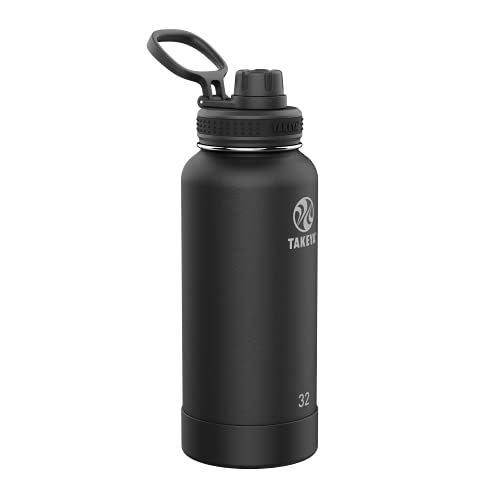 0885395530000 - TAKEYA PICKLEBALL INSULATED WATER BOTTLE WITH SPORT SPOUT LID, 32OZ ACE