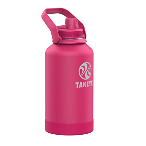 0885395530154 - TAKEYA PICKLEBALL INSULATED WATER BOTTLE WITH STRAW LID, 40OZ BACKSPIN