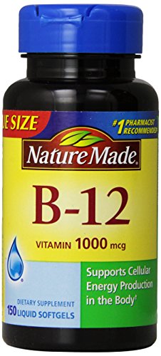0885400265804 - NATURE MADE VITAMIN B-12 VALUE SIZE SOFTGEL, 1000 MCG, 150 COUNT