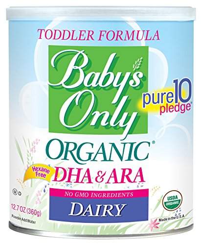 0885400680133 - BABY'S ONLY ORGANIC DAIRY WITH DHA & ARA FORMULA, 12.7 OUNCE