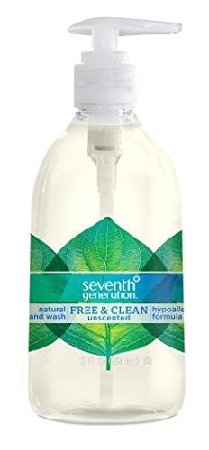0885401009315 - SEVENTH GENERATION HAND WASH, FREE & CLEAN UNSCENTED, 12 FL OZ, (PACK OF 8)