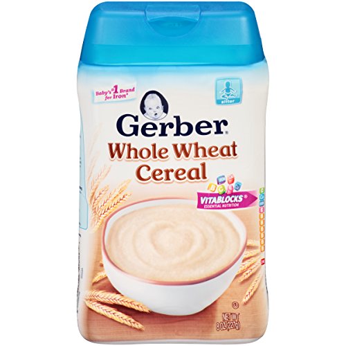 0885402930298 - GERBER WHOLE WHEAT BABY CEREAL, 8 OUNCE (PACK OF 6)