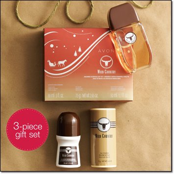 0885409525633 - AVON - WILD COUNTRY GROOMING ESSENTIALS 3PC GIFT SET - VALUE: $22.49