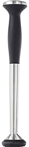 0885414532879 - OXO STEEL MUDDLER WITH NON-SCRATCH NYLON HEAD AND SOFT NON-SLIP GRIP