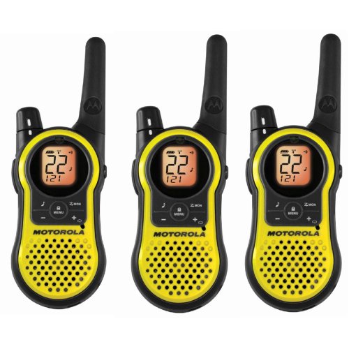 0885417249323 - MOTOROLA MH230TPR RECHARGEABLE TWO WAY RADIO 3 PACK, FRS/GMRS