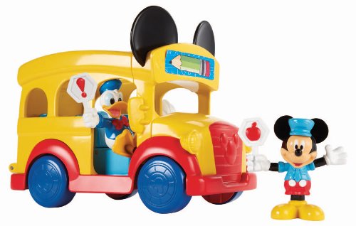 0885430837835 - FISHER-PRICE DISNEY MICKEY MOUSE CLUBHOUSE SLIDIN' SCHOOL BUS