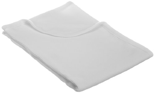 0885433253397 - AMERICAN BABY COMPANY FULL SIZE 30 X 40 - 100% COTTON THERMAL BLANKET, WHITE