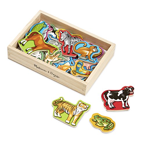 0885447072144 - MELISSA & DOUG 20 ANIMAL MAGNETS IN A BOX