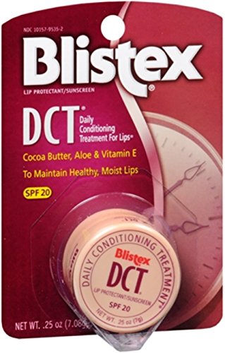 0885447637763 - BLISTEX DCT DAILY CONDITIONING TREATMENT SPF 20 0.25OZ (PACK OF 3)