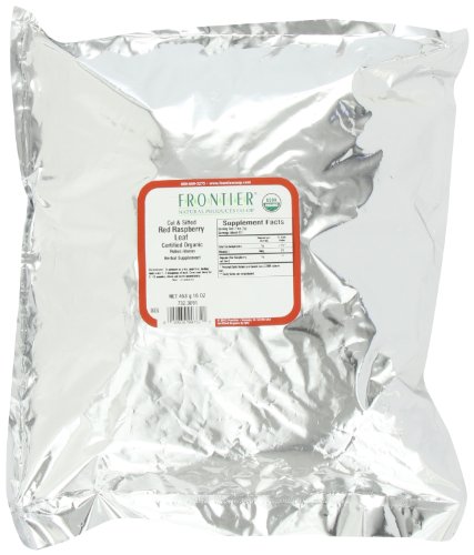 0885449477466 - FRONTIER RASPBERRY, RED LEAF C/S CERTIFIED ORGANIC, 16 OUNCE BAG