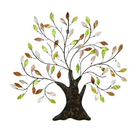 0885453069251 - TREE OF LIFE WALL ART DECORATION BRANCH SHELLS HOME