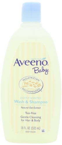 0885455111613 - AVEENO BABY WASH & SHAMPOO WITH NATURAL OAT EXTRACT 18-OUNCE