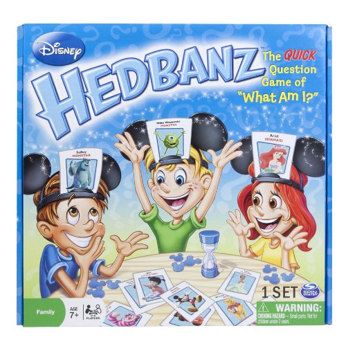 0885473033775 - SPIN MASTER GAMES DISNEY HEDBANZ BOARD GAME