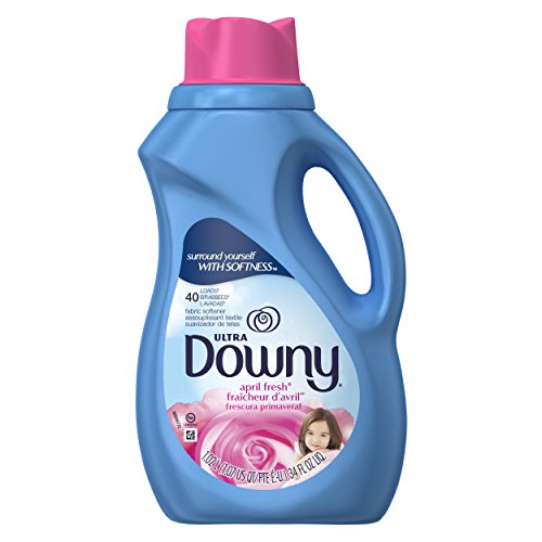 0885474129743 - DOWNY FABRIC SOFTENER, ULTRA CONCENTRATED, APRIL FRESH, 40 LOADS, 34 FL OZ