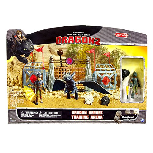 0885481356071 - HOW TO TRAIN YOUR DRAGON 2 PLAYSET DRAGON HEROES TRAINING ARENA BY SPIN MASTER
