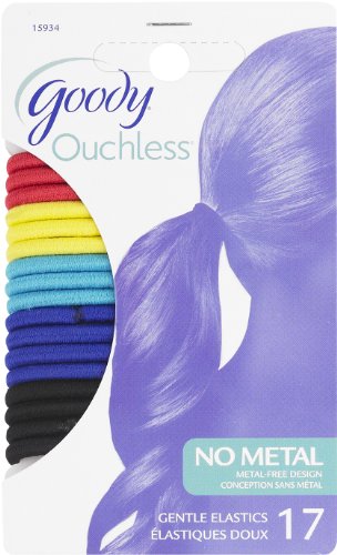 0885485905787 - GOODY OUCHLESS ELASTICS, RIO ELASTIC, 17 COUNT (PACK OF 3)