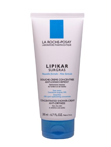 0885488239131 - LA ROCHE-POSAY LIPIKAR CONCENTRATED ANTI DRYNESS SHOWER CREAM FOR VERY DRY SKIN IN CHILDREN AND ADULTS, 6.7-FLUID OUNCES TUBE