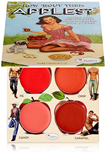 0885492586450 - THEBALM HOW 'BOUT THEM APPLES? LIP AND CHEEK CREAM PALETTE