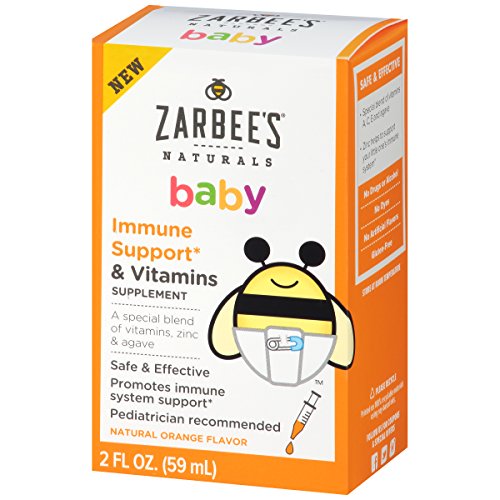 0885495424162 - ZARBEE'S BABY IMMUNE SUPPORT AND VITAMINS, 2 FLUID OUNCE