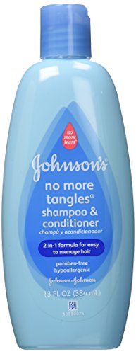 0885496432661 - JOHNSON'S BABY NO MORE TANGLES SHAMPOO & CONDITIONER,13 OUNCE (PACK OF 2)
