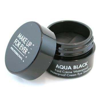 Аква черный. Aqua Black Waterproof Cream Eye Shadow. Тени make up Forever черные. Make up Forever пигмент для глаз. Make up Forever сияющая база.
