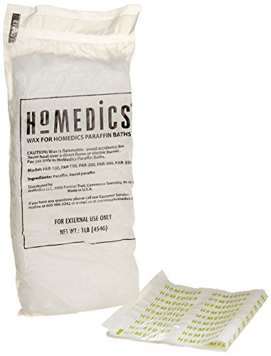 0885506591746 - HOMEDICS PAR-WAX-THP PARAFFIN BATH REPLACEMENT PARAFFIN PEARLS WITH 20 PLASTIC LINERS