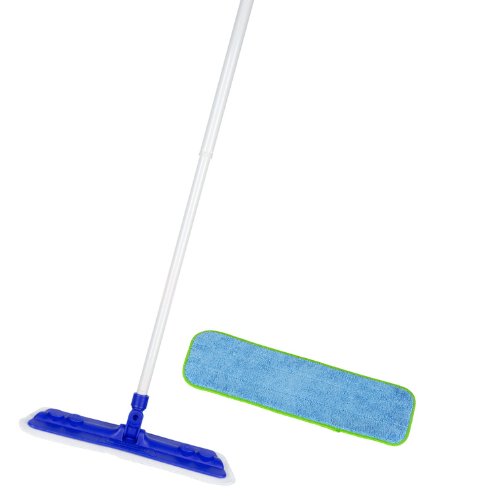 8855177170955 - MICROFIBER MOP WITH ONE REPLACEMENT DAMP/DRY HEAD