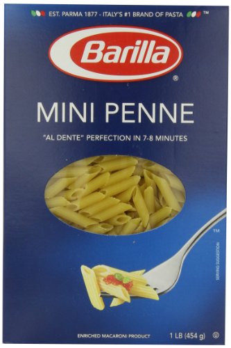 0885527585649 - BARILLA PASTA, MINI PENNE, 16 OUNCE (PACK OF 12)