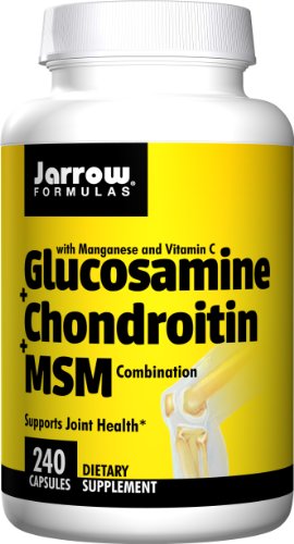 0885528455293 - JARROW FORMULAS GLUCOSAMINE AND CHONDROITIN AND MSM, SUPPORTS JOINT HEALTH, 240 CAPS