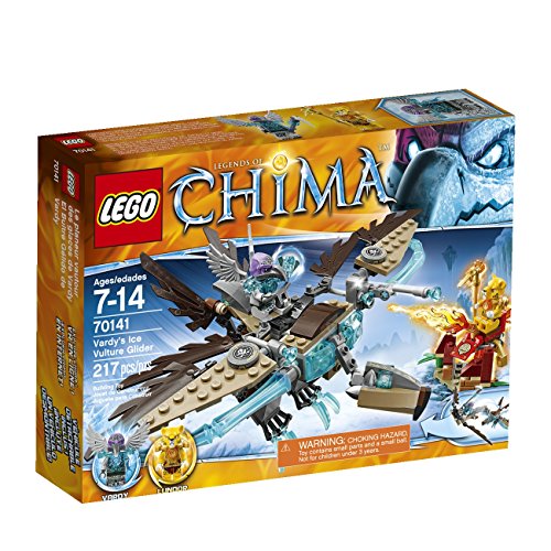 0885529456909 - CHIMA 70141 VARDY'S ICE VULTURE GLIDER BUILDING TOY