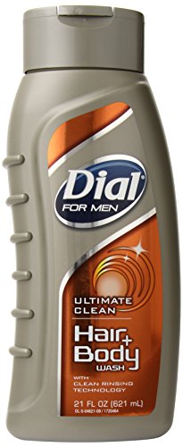 0885532137673 - DIAL FOR MEN HAIR & BODY WASH, ULTIMATE CLEAN, 21 OUNCE BOTTLES (PACK OF 3)