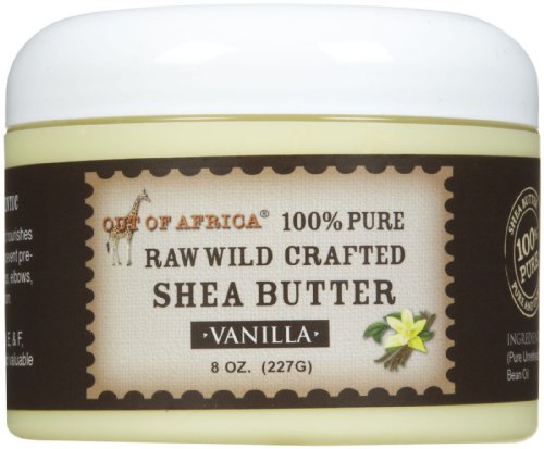 0885543272929 - RAW SHEA BUTTER VANILLA OUT OF AFRICA 8 OZ CREAM